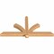 Ekena Millwork Redmond Smooth Timber Gable Bracket, Western Red Cedar, 60"W x 30"H x 3 1/2"D x 3 1/2"F, 12/12 Pitch GBW060X30X0404RED00SWR - alternate 2